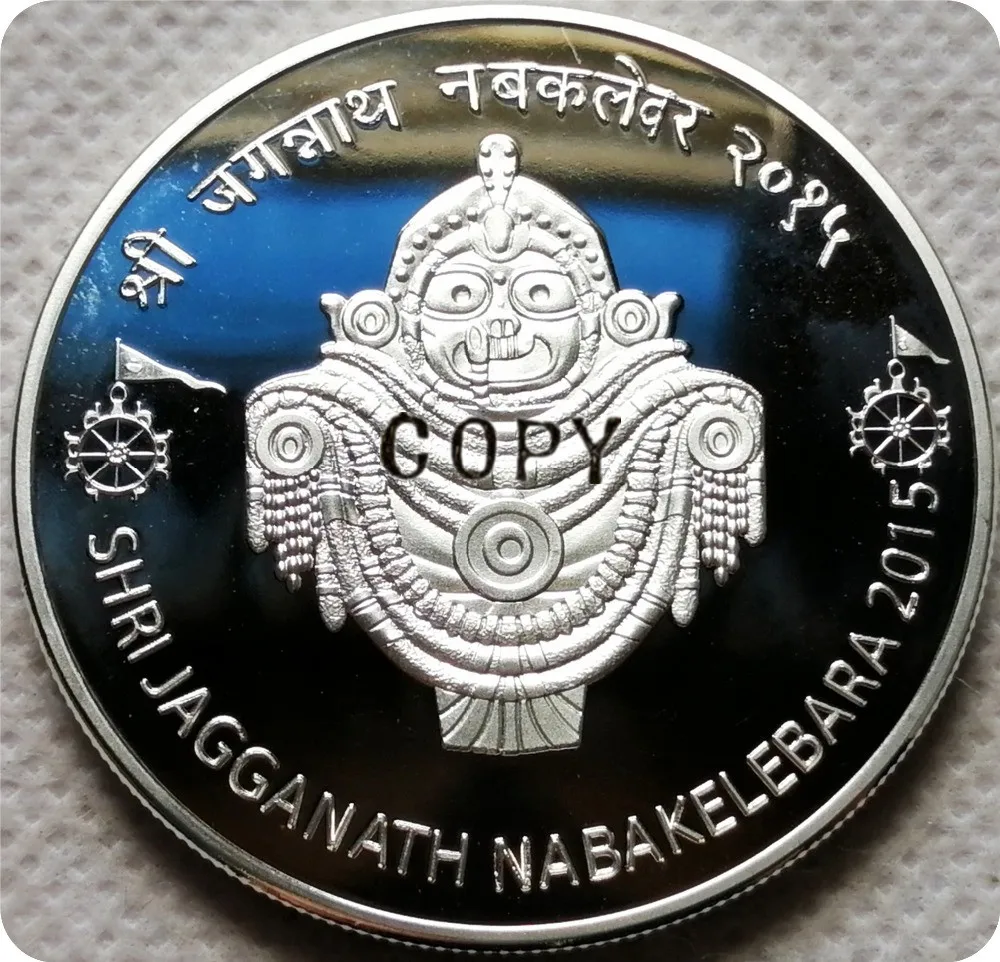 2010 2015 India 1000 Rupees copy coins commemorative coins-replica medal collectibles badge | Дом и сад