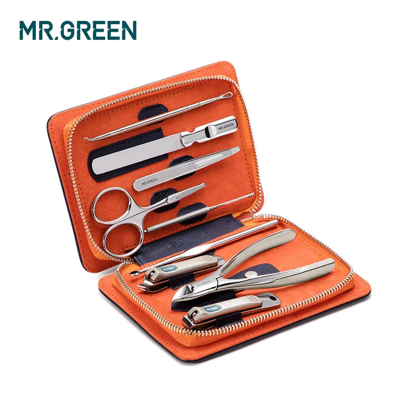 Машинка для стрижки ногтей MR.GREEN 9 шт./компл. ножницы пинцет нож носок