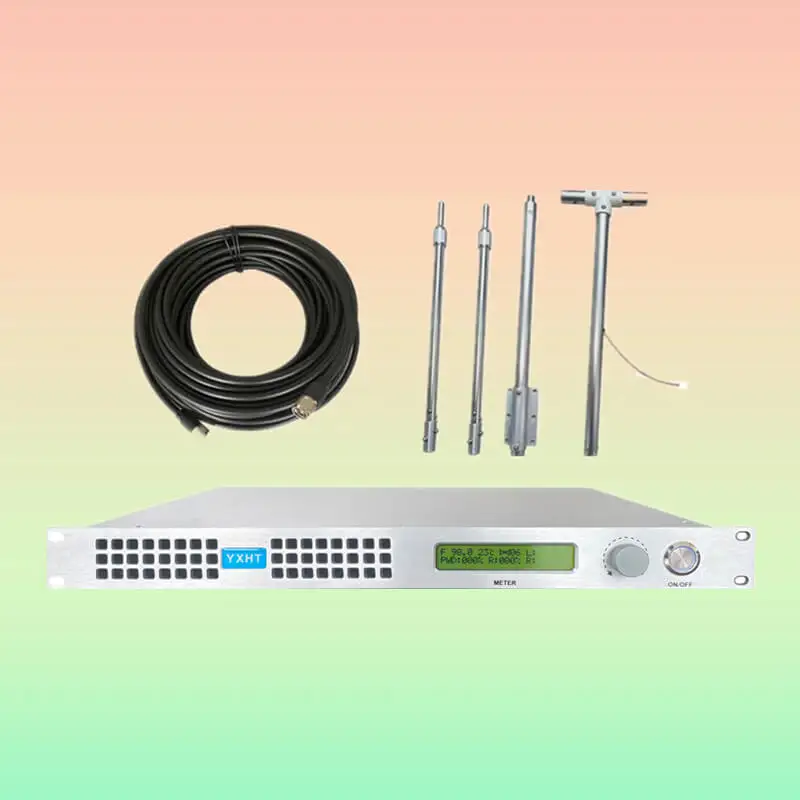 CE ISO FCC Qualified NEW light-weight 150W FM Broadcast Transmitter kits for School Church Radio Stations | Электроника