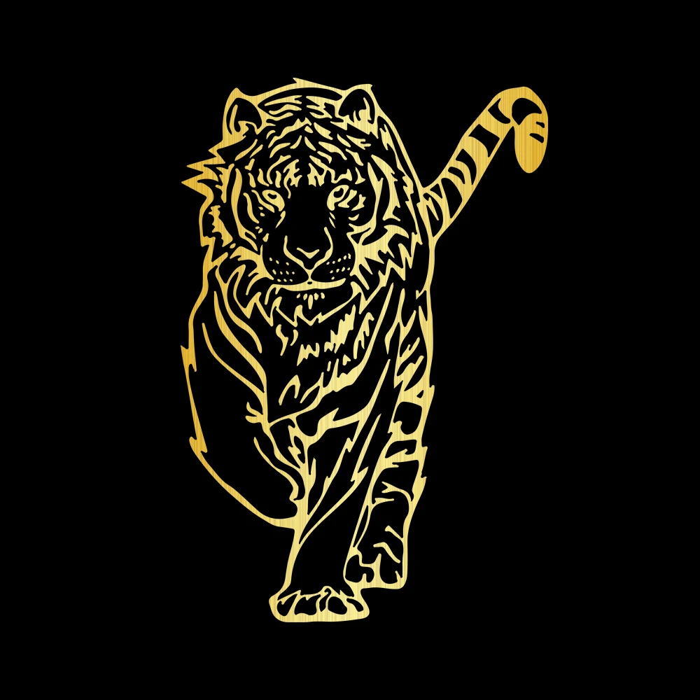 20x13.5cm Walking tiger Car Stickers and Decals for Auto Products Window Vinyl Sticker Accessories | Автомобили и мотоциклы