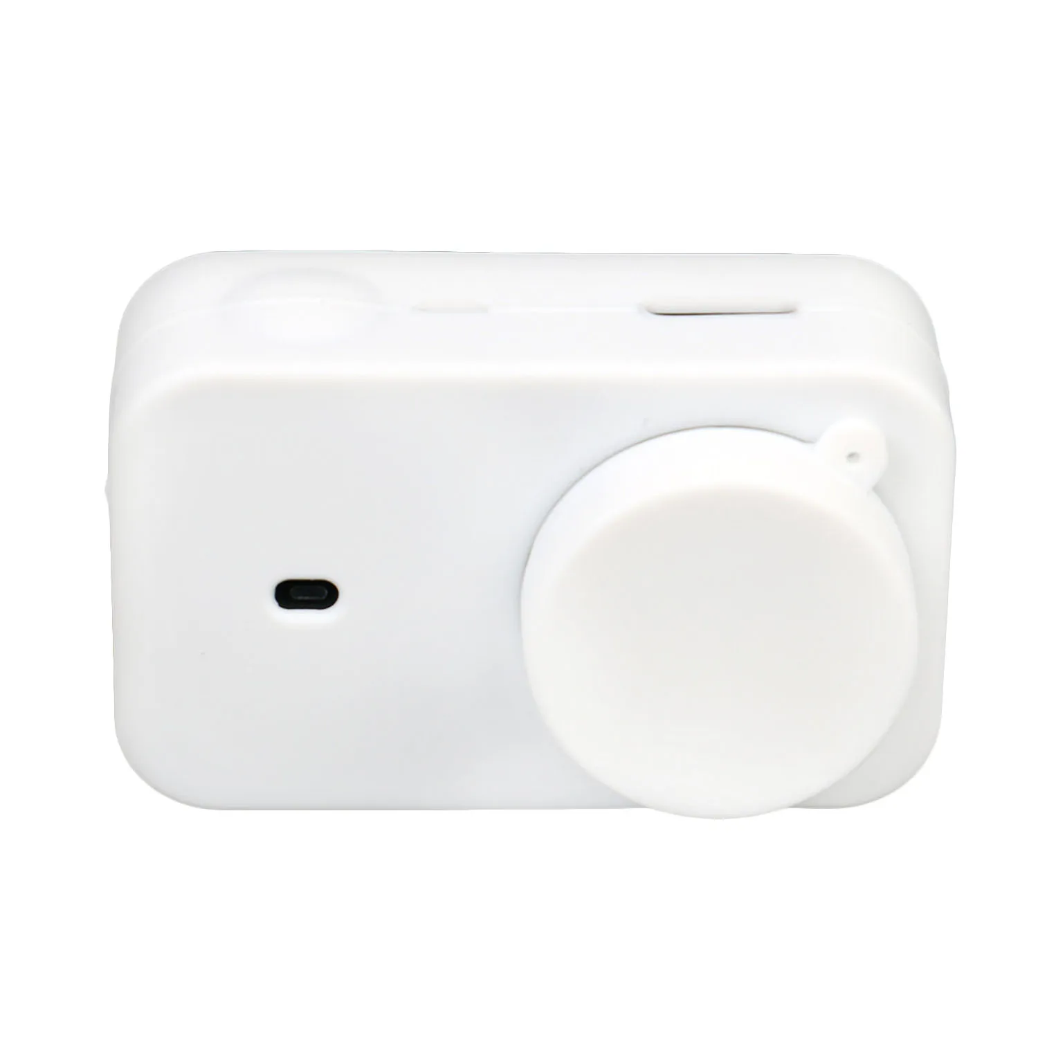 Besegad Flexible Silicone Camera Protective Case Shell with Lens Cover for Xiaomi Mijia 4K 4 K Mini Action Accessories | Электроника