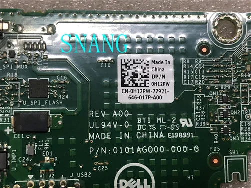 Передняя панель управления для оригинального Dell Power Edge R430 2x кнопки питания USB H12PW
