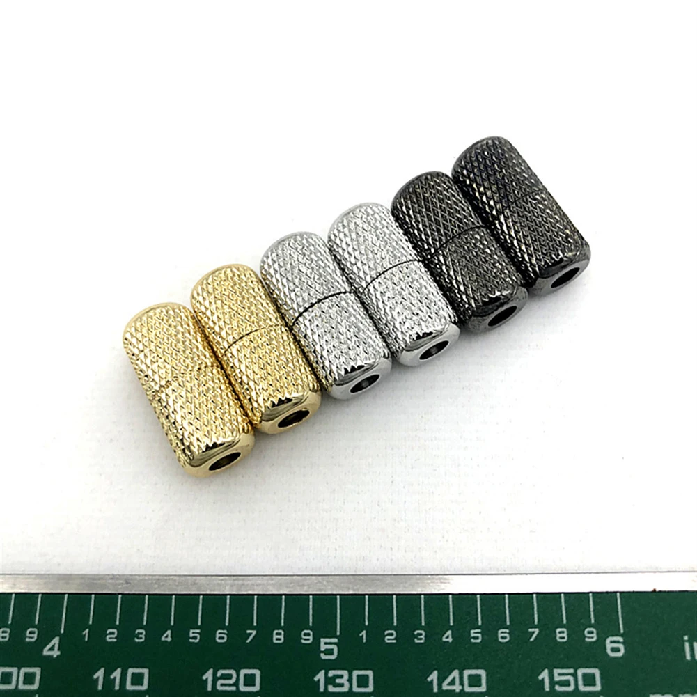 2 Pcs Metal Shoelaces Lock Accessories Shoelaces Metal Lace Lock Sneaker Kits Silver Gold Metal Lace Buckle Round Accessories
