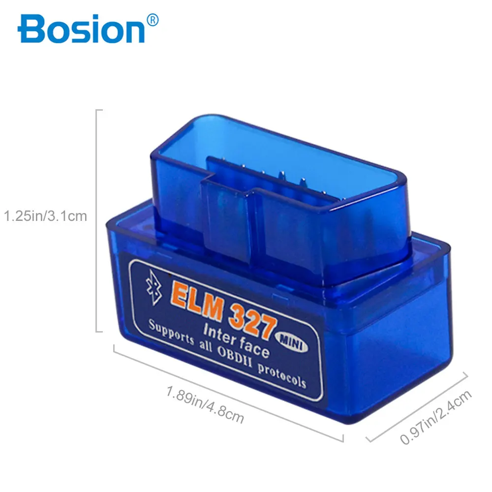 Elm327 V2.1 Bluetooth OBD2 сканер Диагностический автомобильный elm327 2,1 OBD 2 Elm 327 Автомобильный диагностический инструмент ODB2 адаптер автоматического сканирования