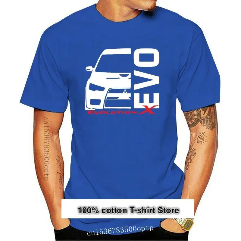 

Nu evo Evo X 10 Lancer Evo lution camiseta de hombre de marca T camisa 2021 marca 2021 Tee ropa de algodón 2021 T camisas