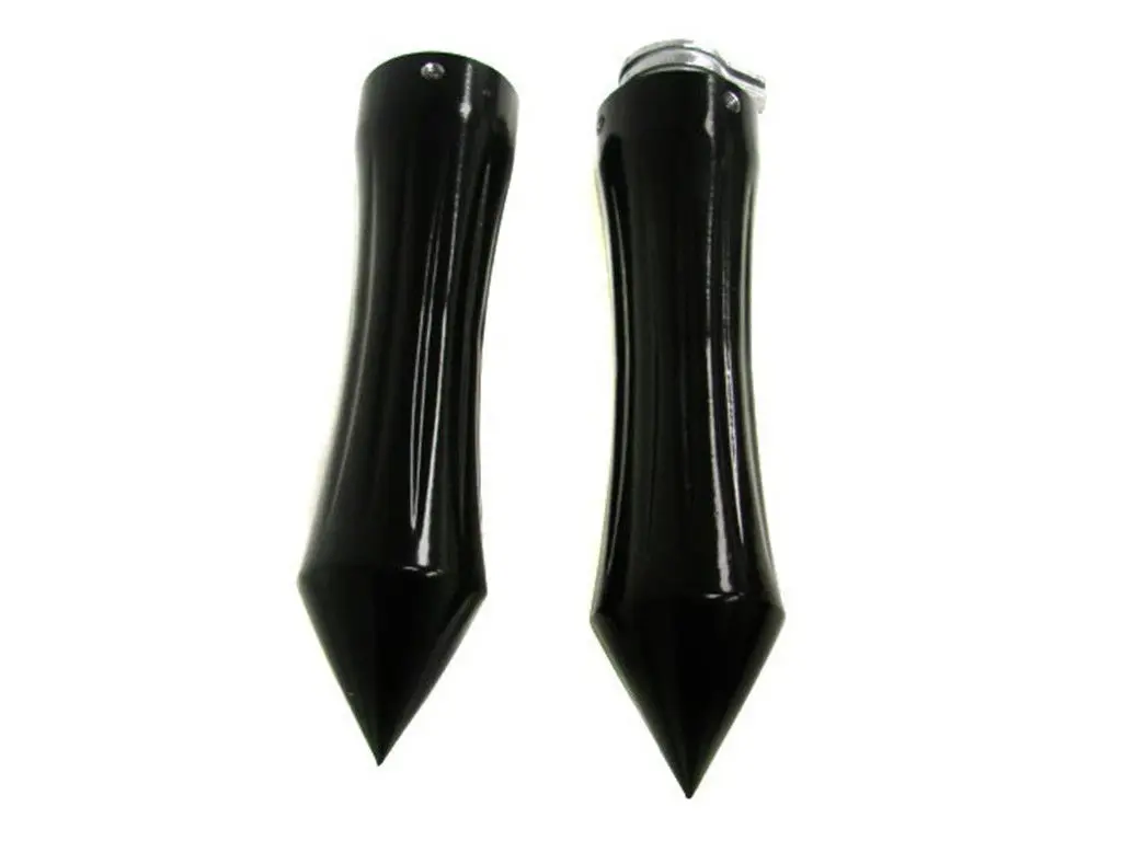 

Black Spike 7/8" 22mm Hand Grips for Honda Suzuki Kawasaki Yamaha Cafe Racer NEW