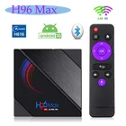Смарт-ТВ коробка H96 MAX H616 2020 Android10.0, объемом памяти 32 Гб или 64 ГБ 6K Youtube Media player H96MAX ТВ Box Android ТВ Декодер каналов кабельного телевидения 2,4G5G
