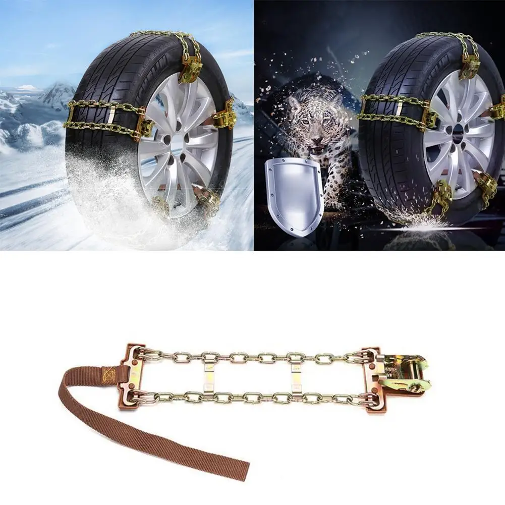 Колеса шины Снег противоскользящие цепи для автомобиля грузовик внедорожник