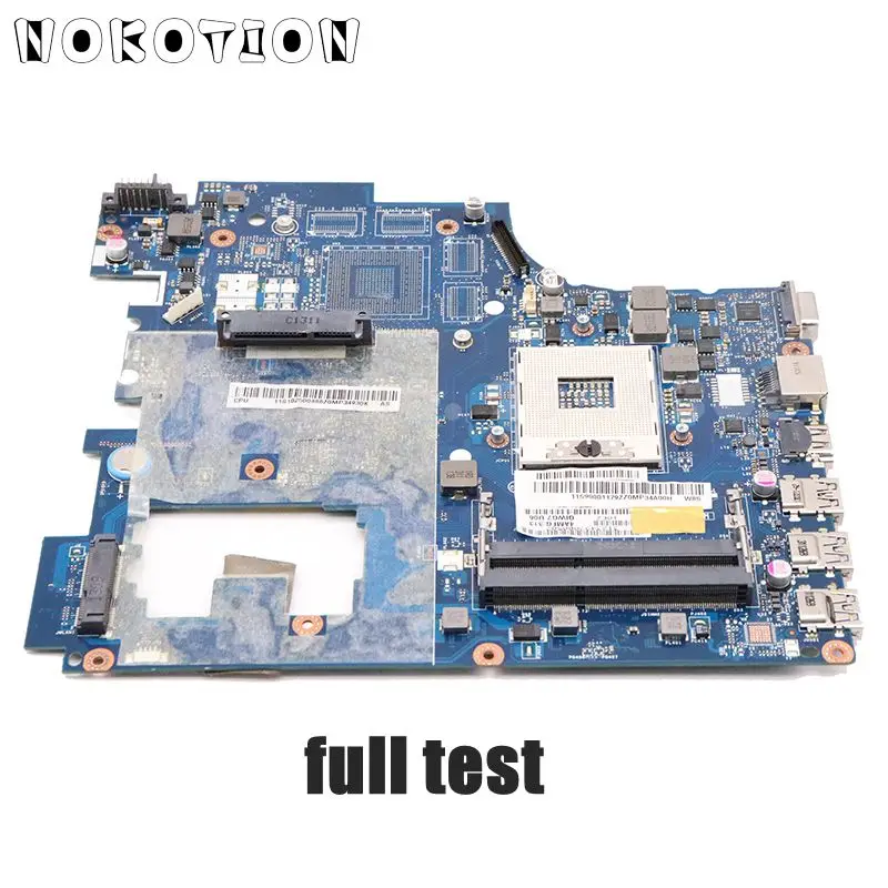 NOKOTION QIWG7 LA-7983P основная плата для lenovo G780 материнская плата для ноутбука HM76 GMA HD DDR3 протестирована