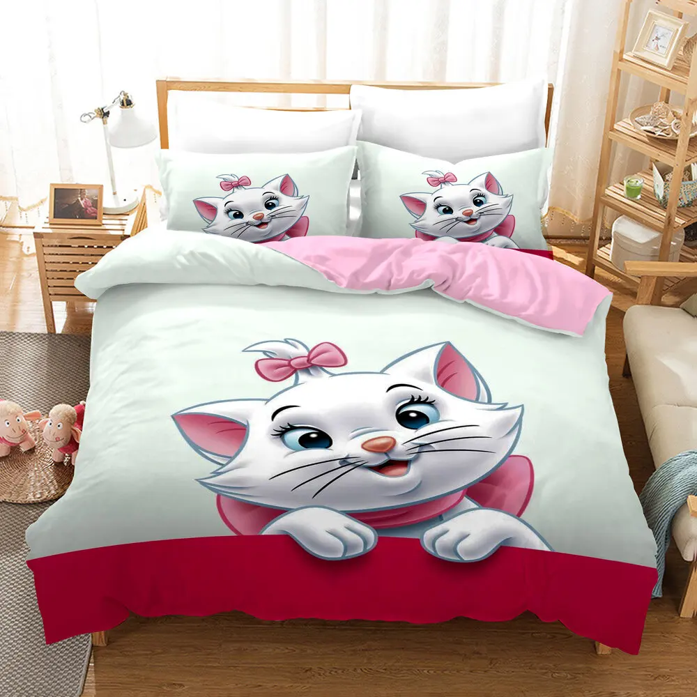 

Free Dropshipping Bedding Sets Duvet Cover (1 Pillowcase Single) children's bedding Single animal Cat gife N012 Multicolor