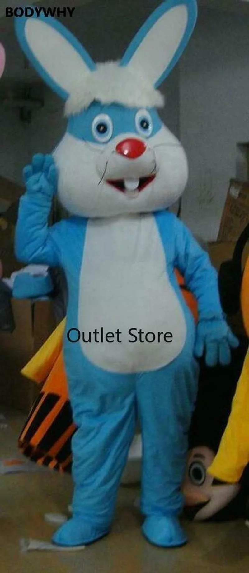 Кролик высококачественный костюм ручной работы косплей платье наряды реклама