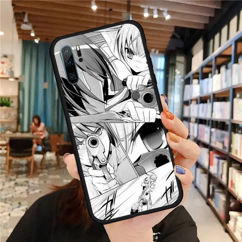 

Anime girl cartoon japan Phone Case For Huawei honor Mate P 9 10 20 30 40 Pro 10i 7 8 a x Lite nova 5t Soft silicone funda