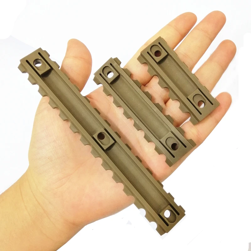 3 набор размеров 5 7 13 Слот " 3" " Пикатинни Вивер рейку ABS пластик AR15 M4 Keymod Rail Handguard раздел для охоты