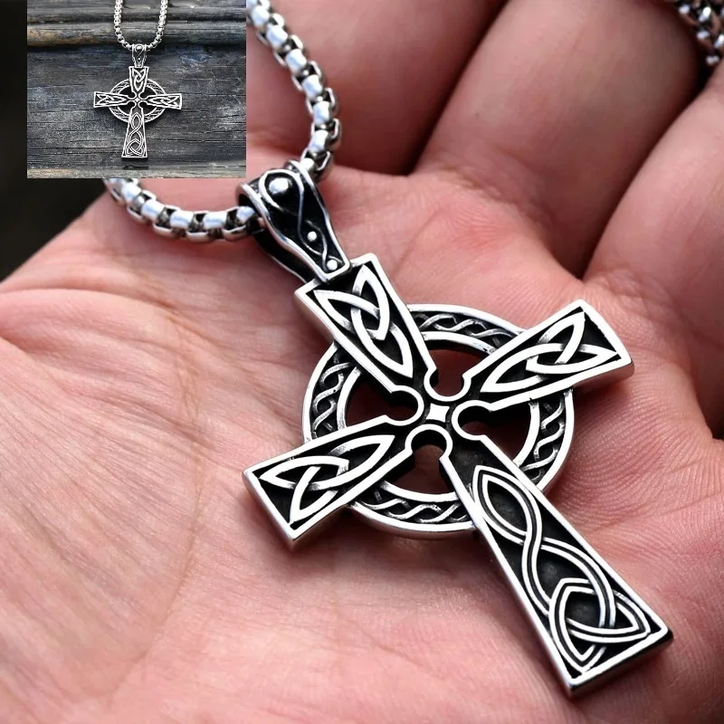 925 Thai silver retro fashion men's Cross Pendant Thai Silver Viking cross 925 Thai silver retro fashion men's Cross Pendant Thai Silver Viking cross