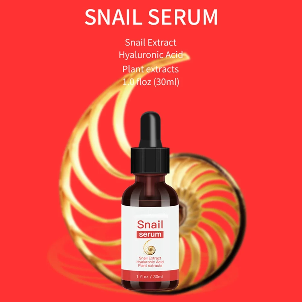 

30ml Snail Extract Anti-Aging Serum Deep Nourising Reduce Wrinkles Moisturizing Anti-aging Smooth Fine Lines Brighten Serum