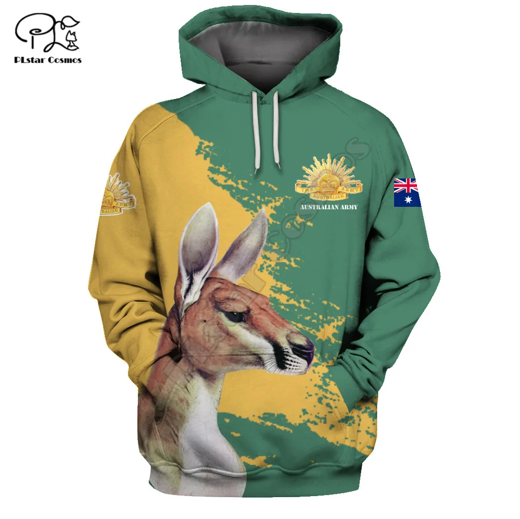 

Толстовка/Свитшот PLstar CosmosAustralian Kangaroo 3d для женщин и мужчин, забавная уличная одежда для косплевечерние на Хэллоуин и Рождество