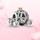 Шарм из стерлингового серебра 925 пробы в виде тыквы, автомобиля, Xendorilla, серебряные украшения Ch, подходят для оригинального браслета Пандоры для женщин, ювелирные изделия, diy подарок