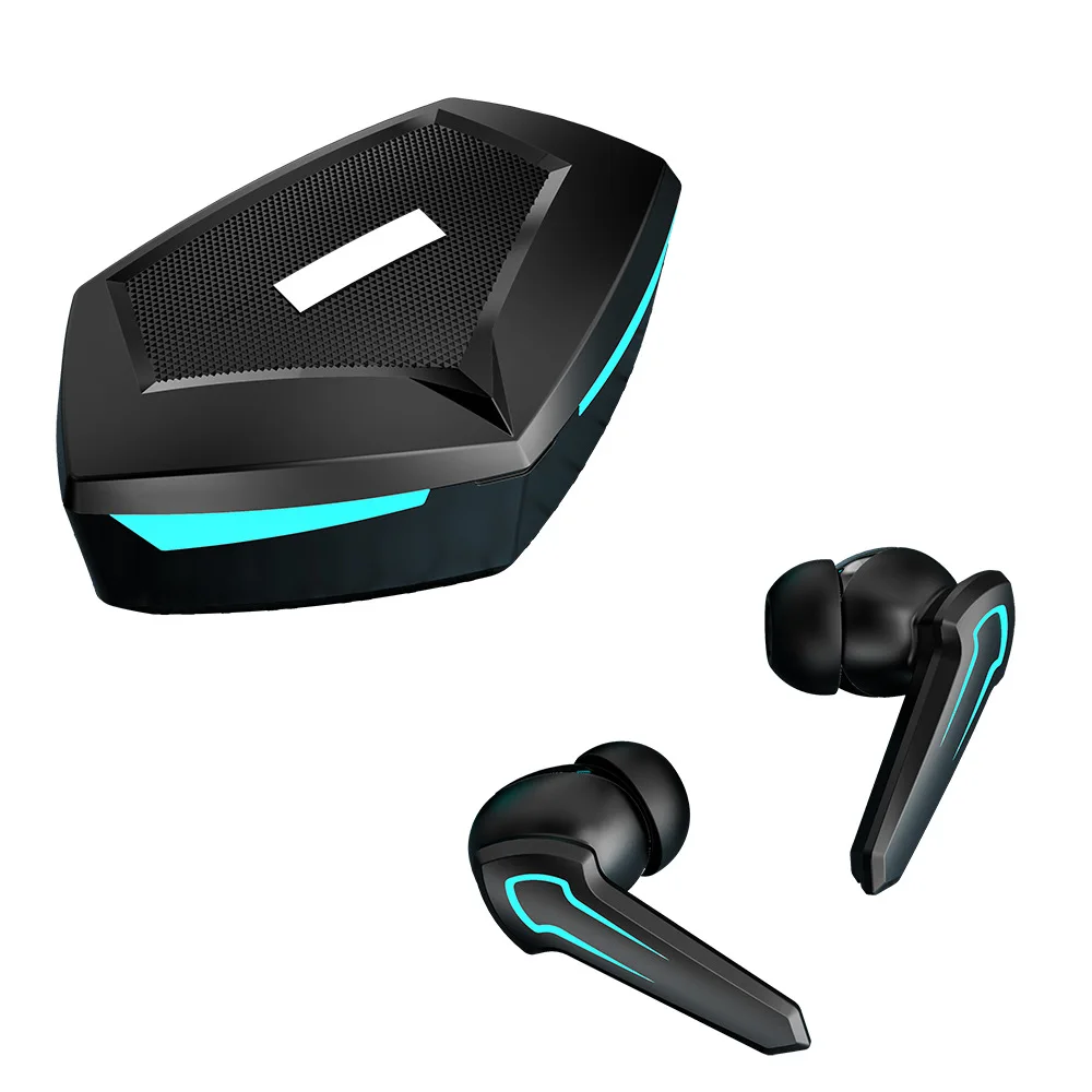 

TWS Low Latency Gaming Headphones Breathing Light Jerry Long Life Stereo Wireless Bluetooth Earphone Noise-free Music Headset