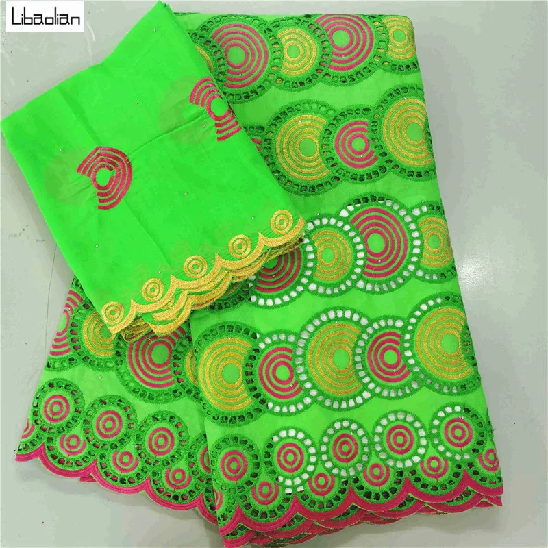 

Orange lace fabric african viole lace 100%cotton embroidery high quality swiss voile lace in switzerland 5+2yards/lot G28-29