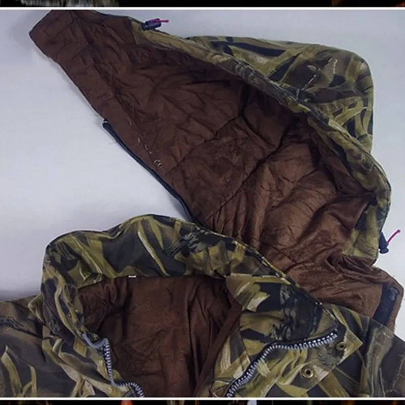 Зимняя мужская бионическая охотничья куртка брюки Мужская Уличная Тактическая