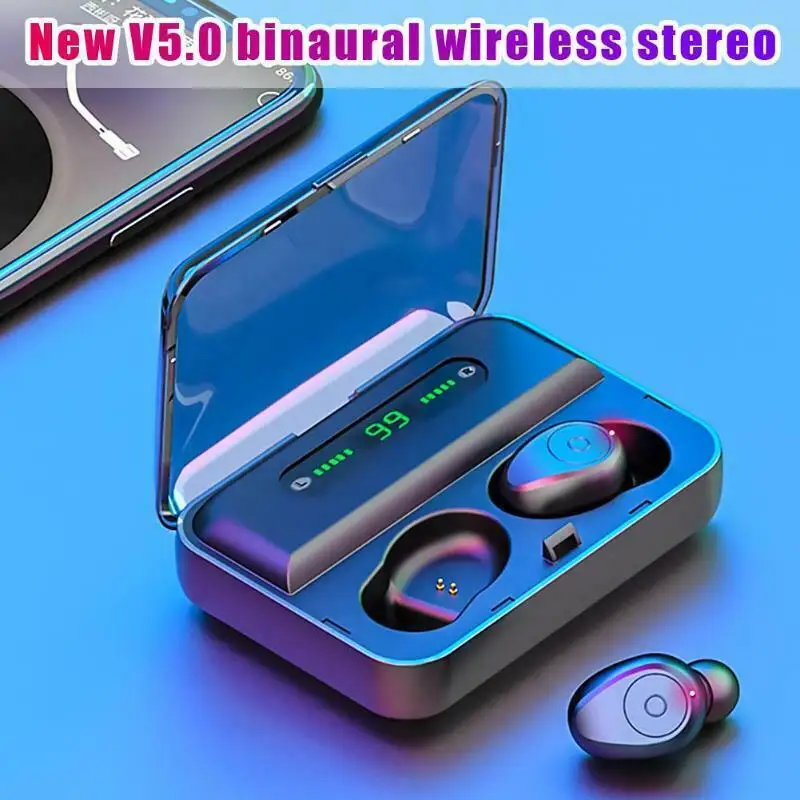 Новый бренд высокого качества TWS Bluetooth 5 0 спортивные водонепроницаемые наушники в