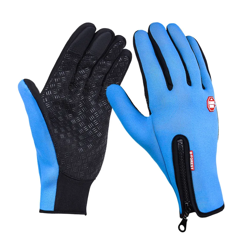 

Тактильные перчатки, теплые перчатки для езды на велосипеде, мотоцикле, лыжах, пеших прогулок, с накладками для сенсорных экранов