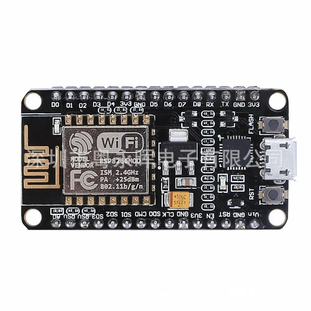

Wireless CH340/CP2102/CH9102X NodeMcu V3 V2 Lua WIFI Internet of Things based ESP8266 ESP-12E
