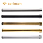 Дождевик для ванной комнаты Senlesen, круглая трубка 12 дюймов 30 см, смеситель из твердой латуни, хромированный, душевая лейка, держатель для душа