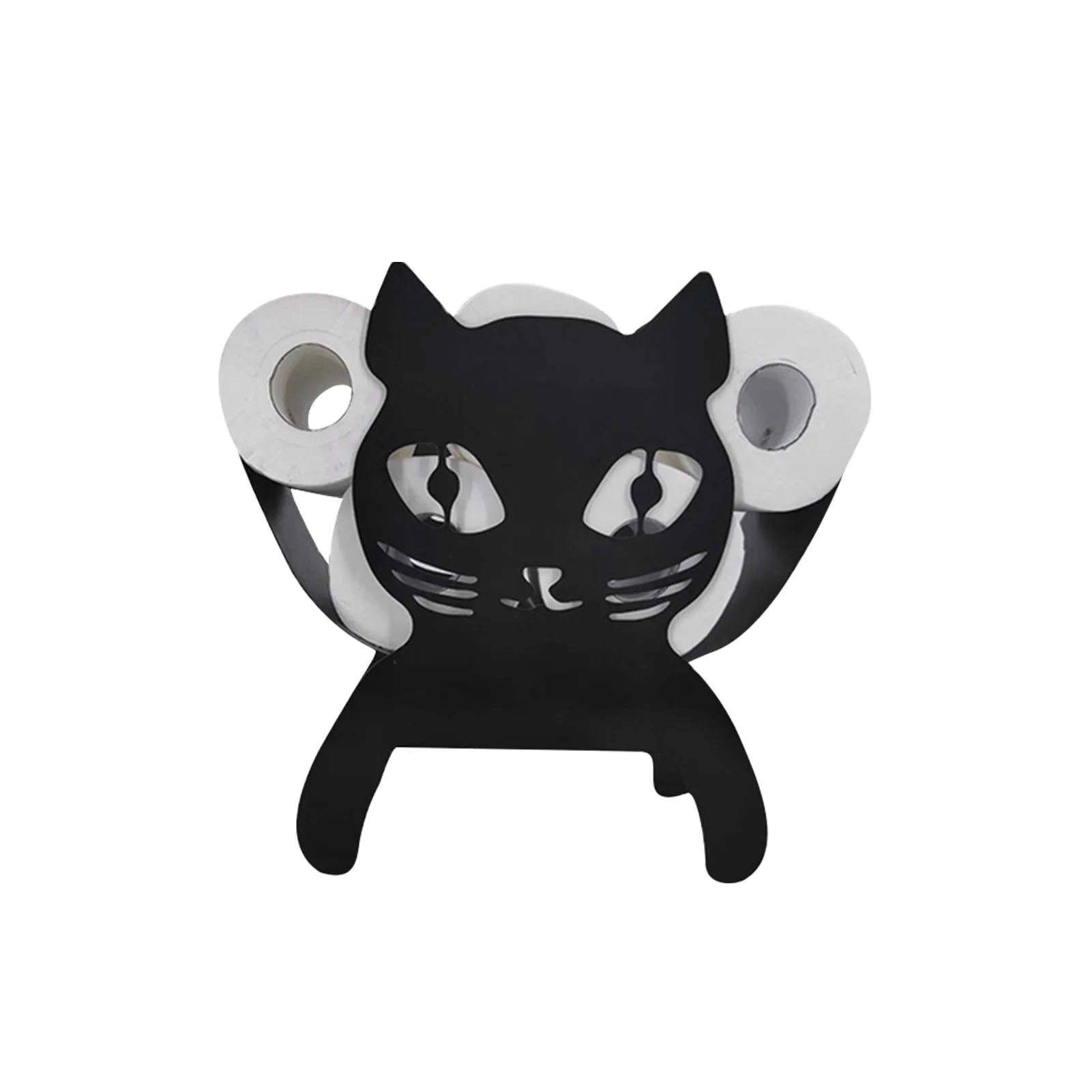 

Toilet Multifunction Roll Paper Towel Holder Home Decor Nordic Simple Iron Art Kitchen Hotel Bathroom Storage Crafts Desktop