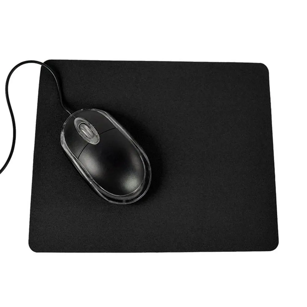 

21.5 x 17.5cm Gaming PC Laptop Mouse Pad Anti-Slip Solid Color Rectangle Mat