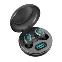 waterproof a10 tws wireless 5 0 bluetooth compatible earphones noise cancelling led display screen in ear 3d stereo earbuds