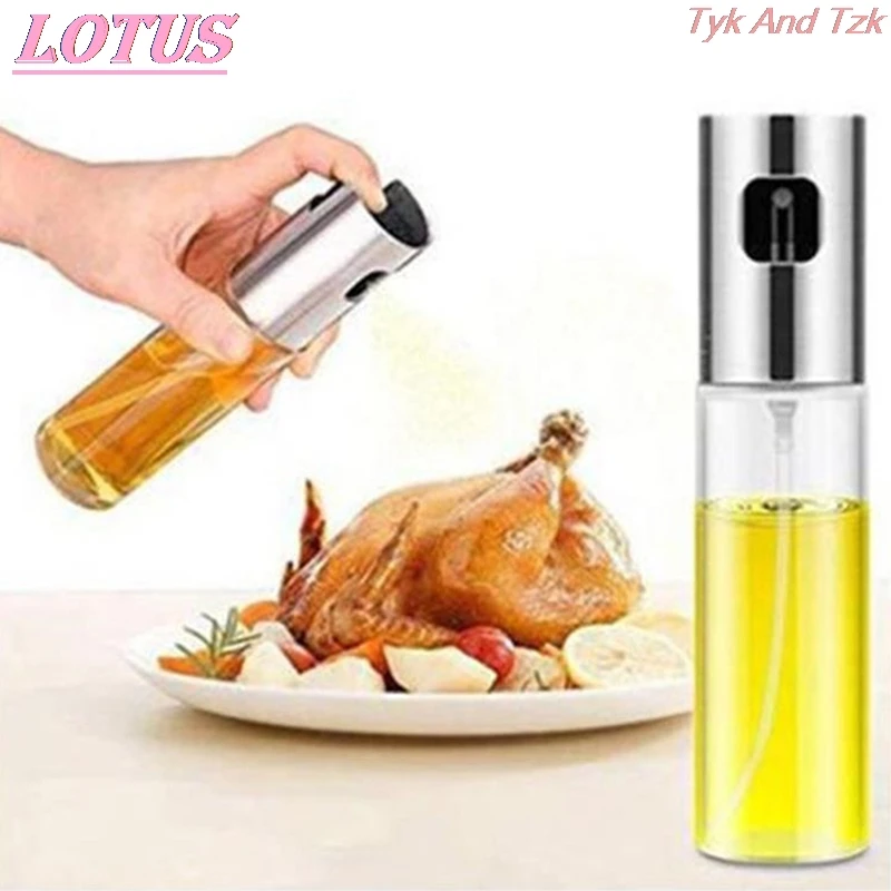 Стеклянный пищевой распылитель для масла кухонный масло выпечки