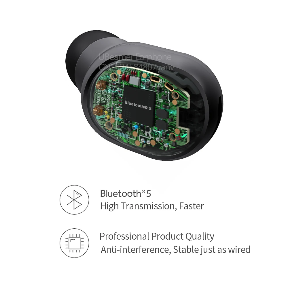 UBeamer M9 Bluetooth наушники. Настоящая беспроводная водонепроницаемая гарнитура