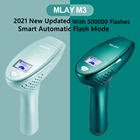 Лазерный депилятор MLAY M3, обновленный лазерный депилятор MLAY IPL, машинка для удаления волос на долгое время, триммер для зоны бикини, удаление волос на лице и теле, 2021