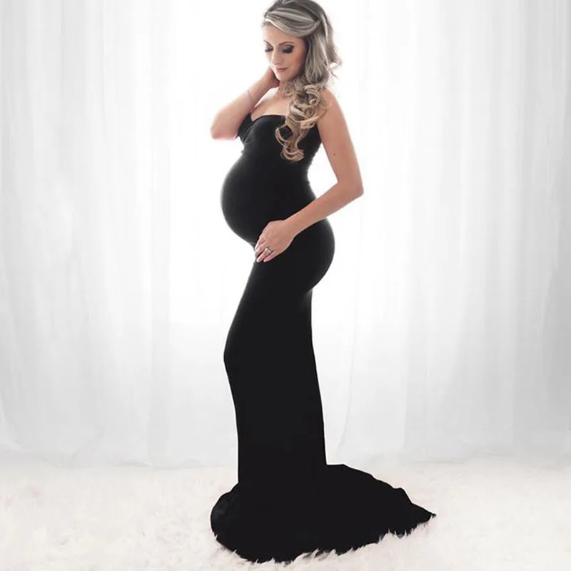 Белое Облегающее Платье для беременных реквизит фотосъемки сексуальное платье с