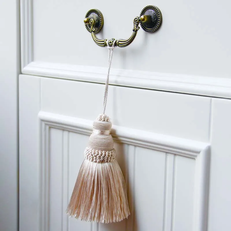Веревка для украшения дома 1 шт. шелковая кисточка с бахромой украшение одежды