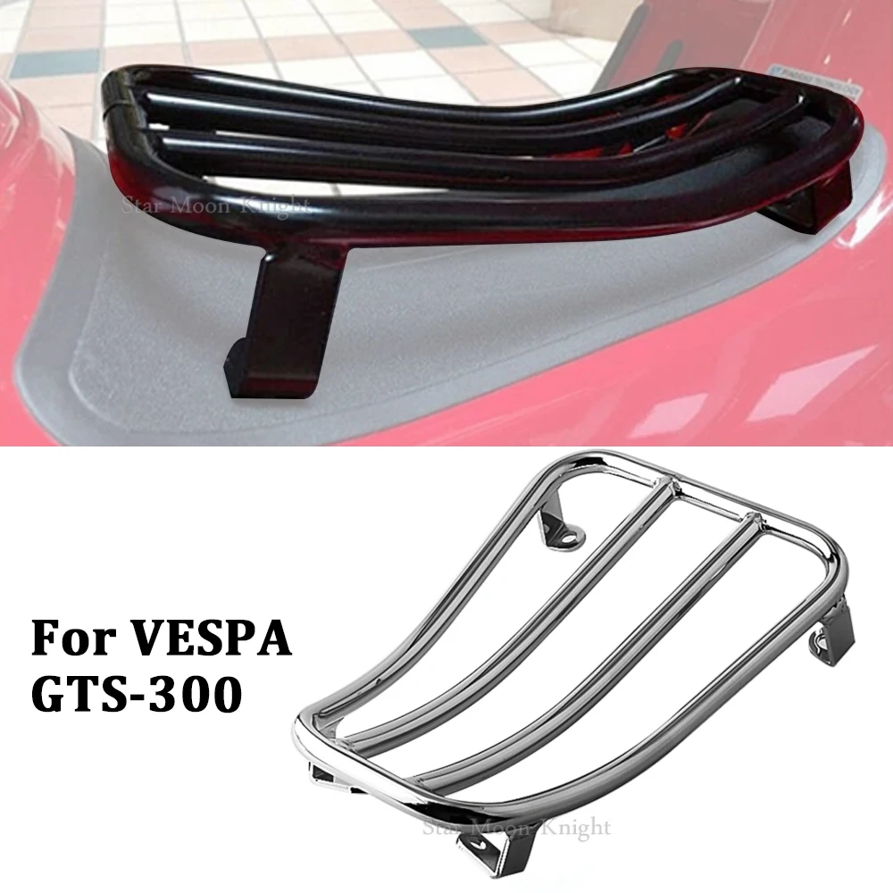 

For GTS300 GTS-300 Foot Pedal Rear Luggage Rack Bracket Holder for VESPA GTS 300 2017 2018 2019 Motorcycle Accessories
