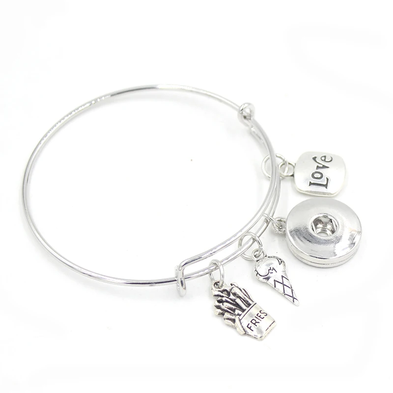 1 шт. Новое поступление ювелирные изделия браслет с подвеской в виде мороженого