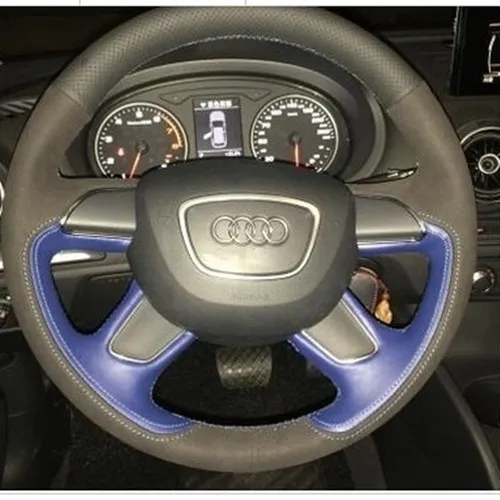 

Для Audi A6L Q7 A4L Q5 A8, сделай сам, ручная работа, кожа, замша