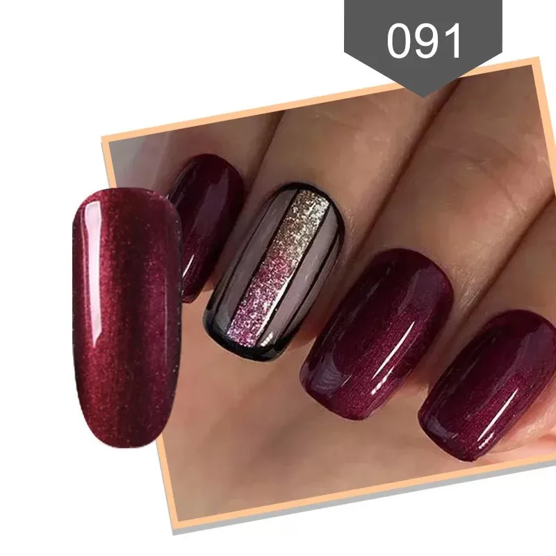 091 Gel 8ML KODIES зимний цветной гель лак глазурь замачиваемый УФ светодиодный гель для ногтей художественный Гель-лак для ногтей Vernis Полупостоянный лак для ногтей 8 мл Gellak - Цвет: 091 Gel 8ML