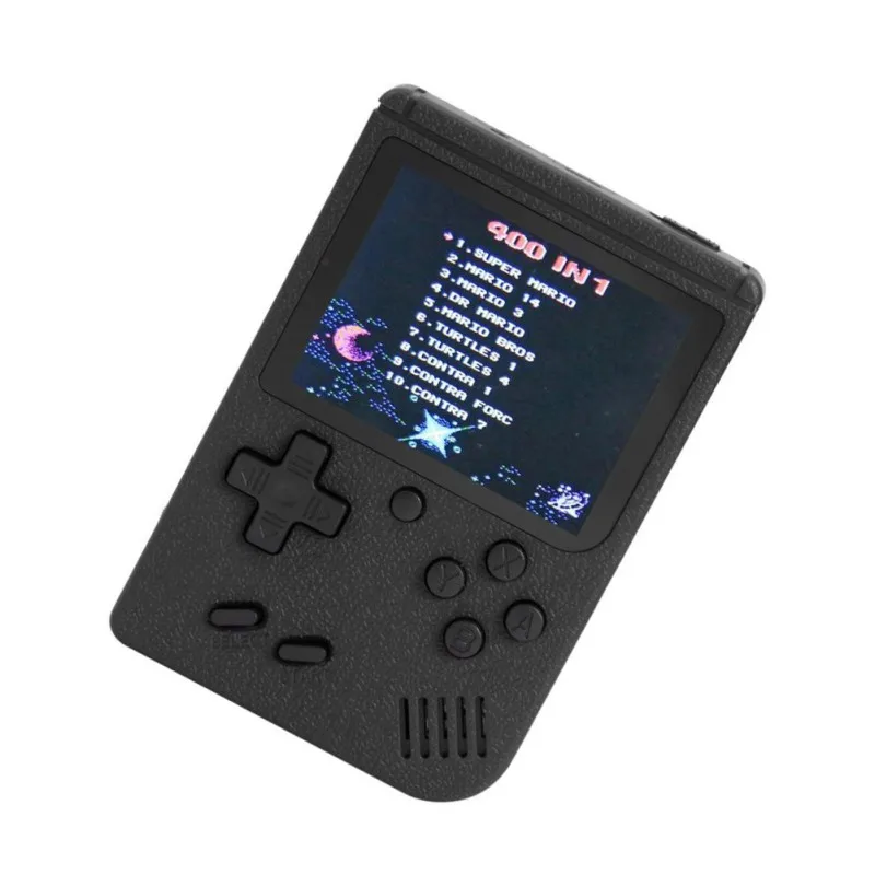 black Портативная игровая консоль, встроенные 400 ретро классические игры, 3,0 дюймовый экран, портативная игровая приставка для игр FC - Цвет: black