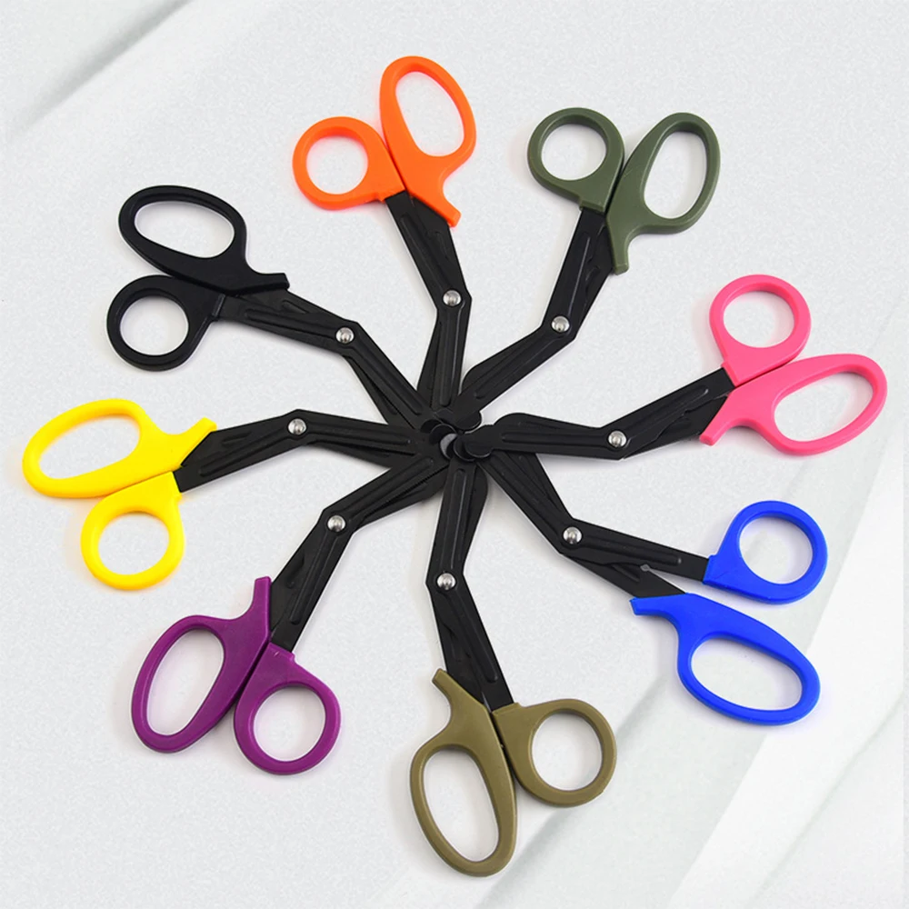 

Survive Paramedic Medical Rescue Scissors Trauma Gauze IFAK Emergency First Aid Shear Outdoor Nurse Utility Camping Hiking Tools