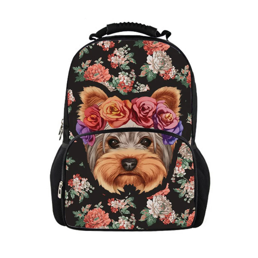 Индивидуальный Женский рюкзак Tumblr для девочек с цветочным принтом подростков