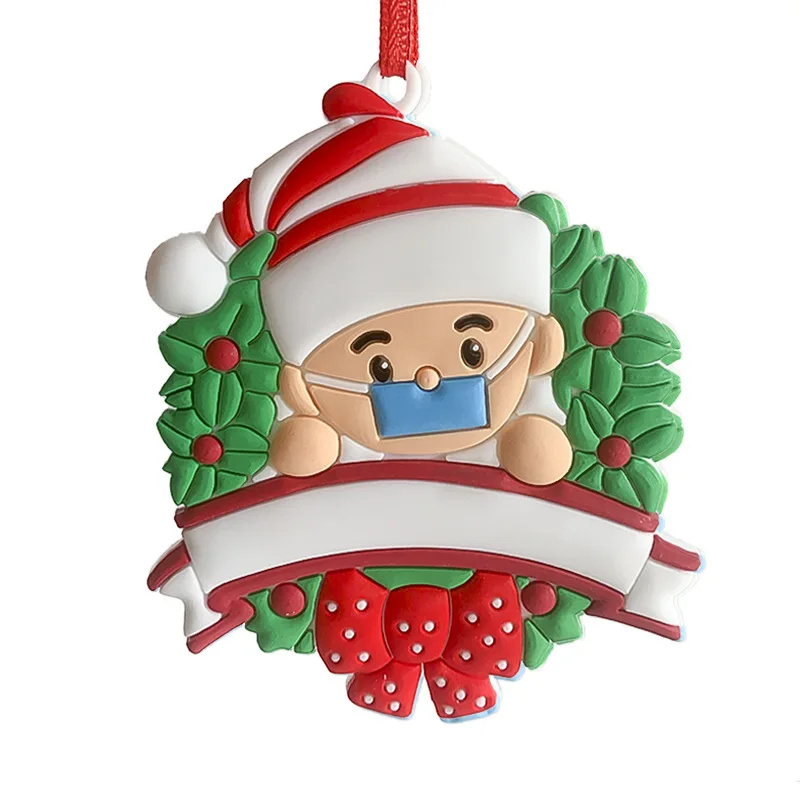 

New Christmas Ornaments Resin Santa Claus Tree Hanging Pendant Santa Pendant Christmas Tree Decor Christmas Ornaments
