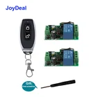 Пульт дистанционного управления JoyDeal, 433 МГц, 110 В, 220 В, 1 канал, передатчик для ворот гаража в