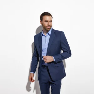 Мужские костюмы, облегающие темно-синие свадебные костюмы по индивидуальному заказу, деловые костюмы, 2021