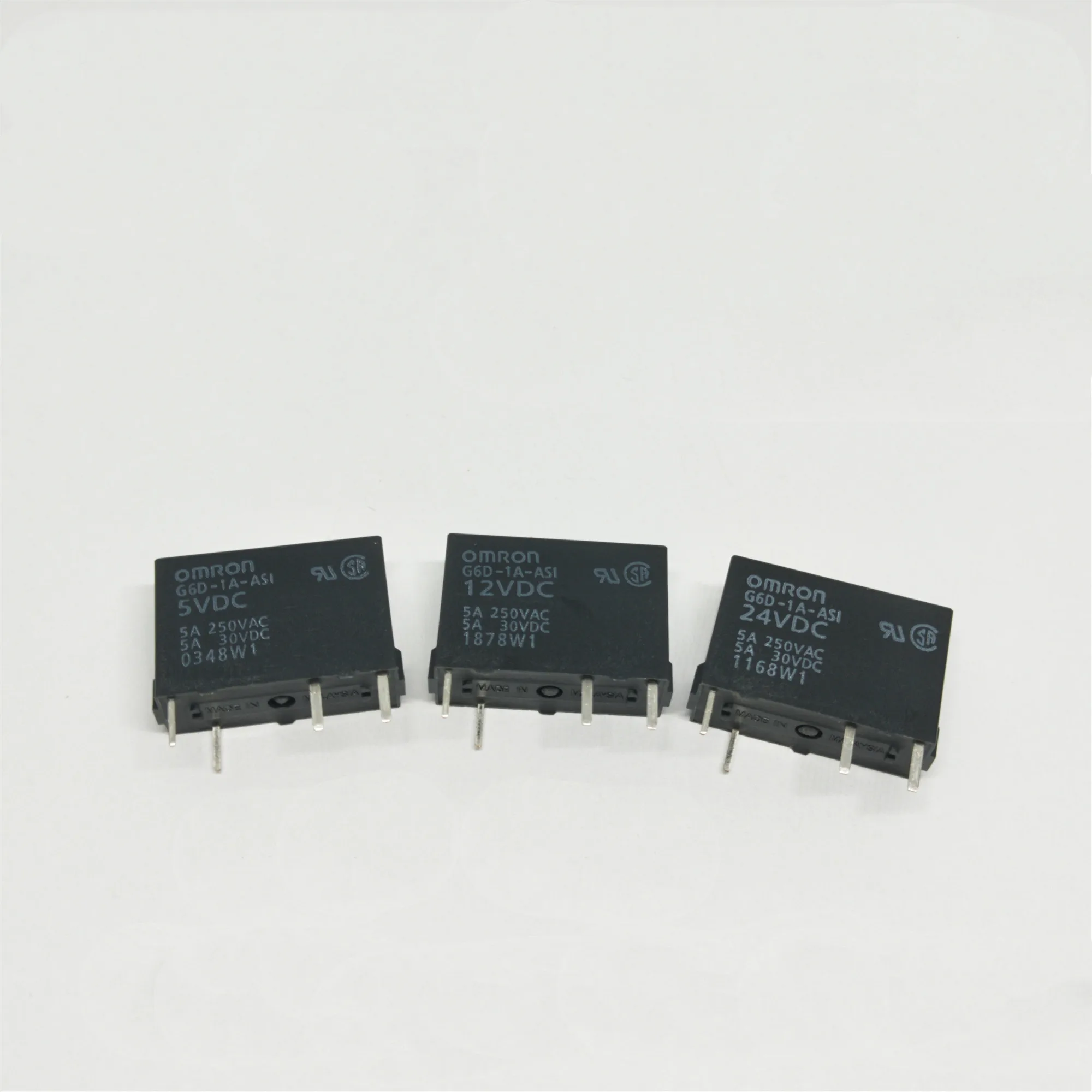 10 шт./лот 100% оригинальное новое реле Φ 5VDC 12VDC 24VDC G6D 1A ASI 5A 4PIN