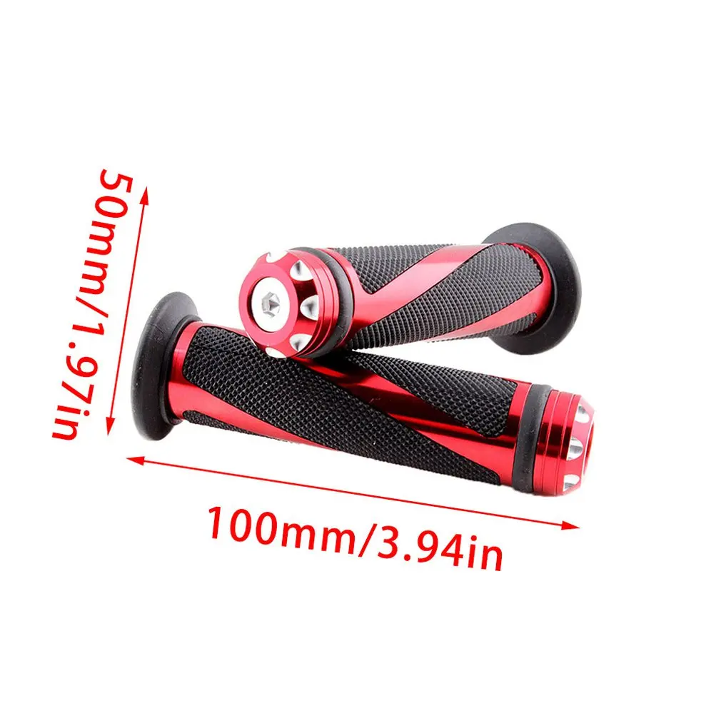 

1 Pair 22mm Motorcycle Handlebar Grips Anti-slip Handle Rotatable Hand Grips Motorcycle Accessories