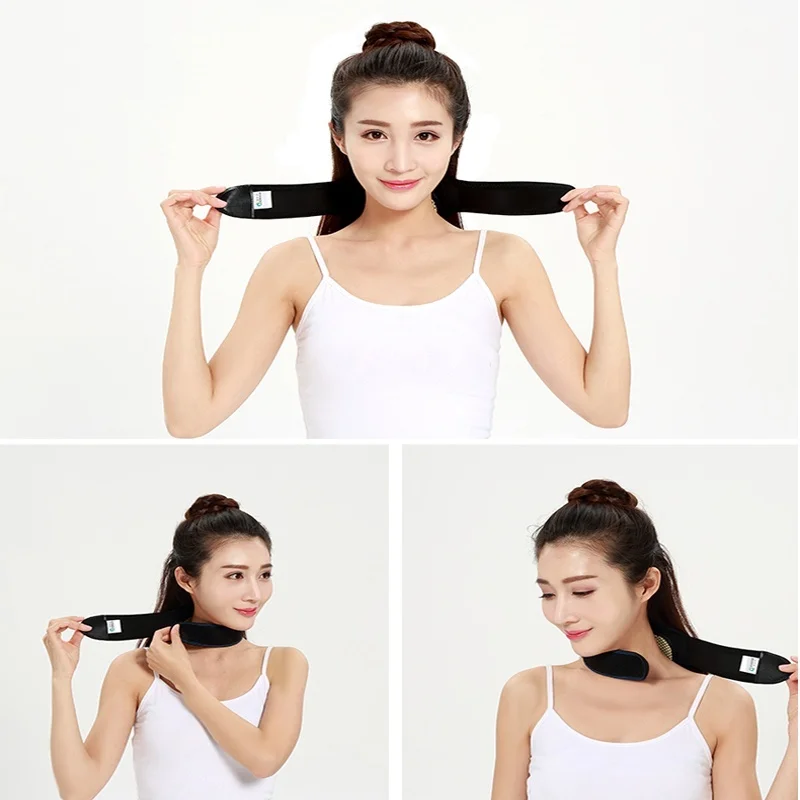 Relaxation Cervicale Neck support home use cervical spine neck cover fixed warm self-heating guard belt protection | Красота и