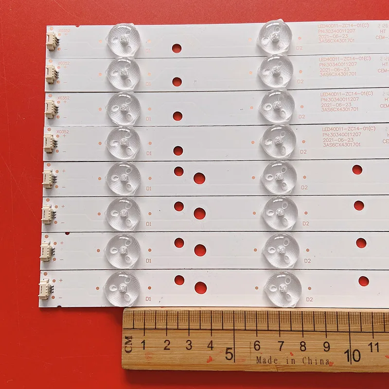 Светодиодная подсветка для фотосъемки модель JVC LT-40M445 LSC400HM06-8 светодиодный